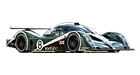 Bentley Endurance Racing car list.
