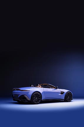 2021 Aston Martin Vantage Roadster phone wallpaper thumbnail.