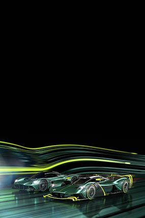 2022 Aston Martin Valkyrie AMR Pro phone wallpaper thumbnail.