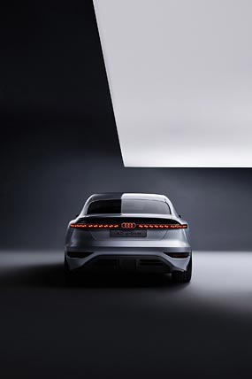 2021 Audi A6 E-Tron Concept phone wallpaper thumbnail.
