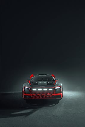 2021 Audi S1 Hoonitron Concept phone wallpaper thumbnail.