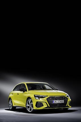 2021 Audi S3 phone wallpaper thumbnail.