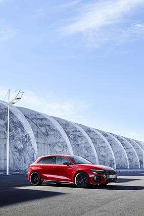2022 Audi RS3 Sportback phone wallpaper thumbnail.
