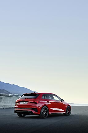 2022 Audi RS3 Sportback phone wallpaper thumbnail.