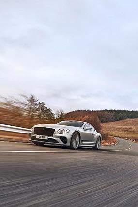2022 Bentley Continental GT Speed phone wallpaper thumbnail.