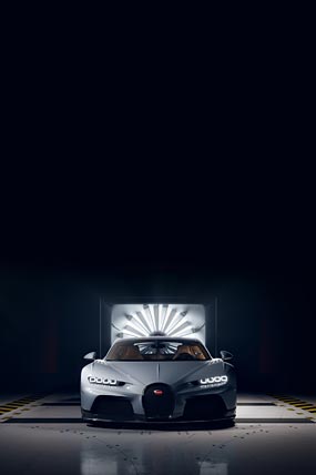 2022 Bugatti Chiron Super Sport phone wallpaper thumbnail.