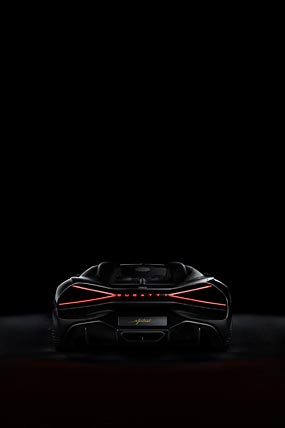 2024 Bugatti W16 Mistral phone wallpaper thumbnail.