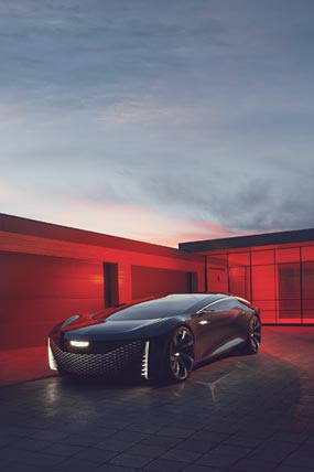 2022 Cadillac InnerSpace Concept phone wallpaper thumbnail.