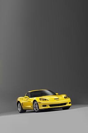 2006 Chevrolet Corvette Z06 phone wallpaper thumbnail.
