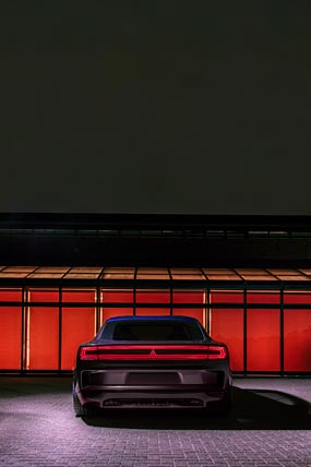 2022 Dodge Charger Daytona SRT Concept phone wallpaper thumbnail.