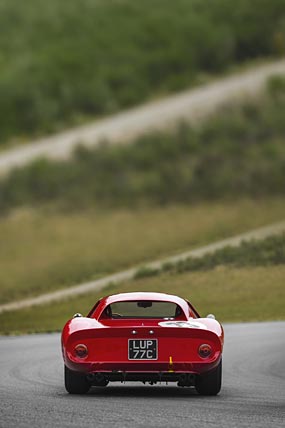 1964 Ferrari 250 GTO phone wallpaper thumbnail.