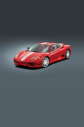 2003 Ferrari 360 Challenge Stradale phone wallpaper thumbnail.