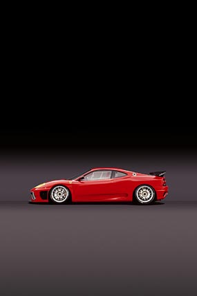 2003 Ferrari 360 GT phone wallpaper thumbnail.