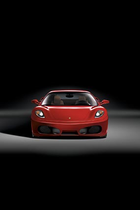 2005 Ferrari F430 phone wallpaper thumbnail.