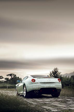 2009 Ferrari 599 Handling GTE Package phone wallpaper thumbnail.
