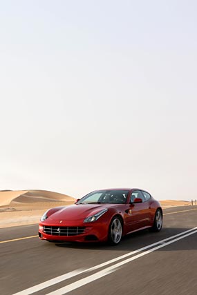 2012 Ferrari FF phone wallpaper thumbnail.
