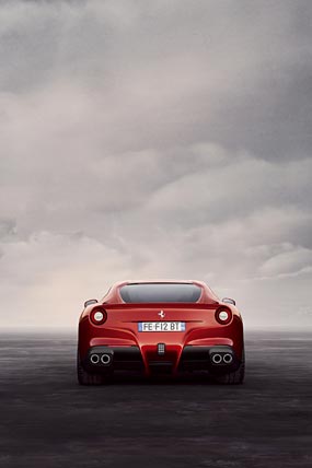 2013 Ferrari F12 Berlinetta phone wallpaper thumbnail.