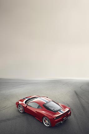 2014 Ferrari 458 Speciale phone wallpaper thumbnail.