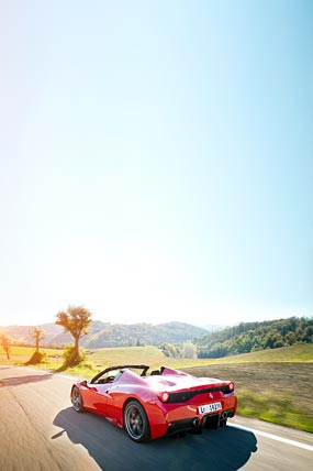 2015 Ferrari 458 Speciale A phone wallpaper thumbnail.