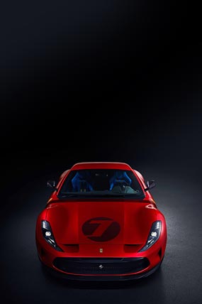 2020 Ferrari Omologata phone wallpaper thumbnail.