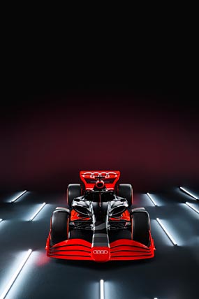 2022 Audi F1 Show Car Phone Wallpaper 002 - WSupercars