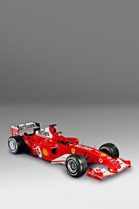 2004 Ferrari F2004 phone wallpaper thumbnail.