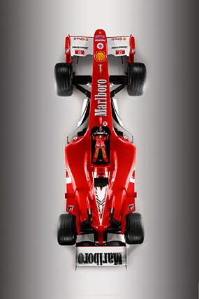 2004 Ferrari F2004 phone wallpaper thumbnail.