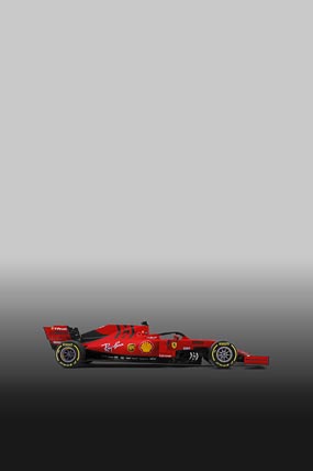 2019 Ferrari SF90 phone wallpaper thumbnail.