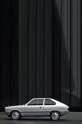 2021 Hyundai Pony Concept phone wallpaper thumbnail.