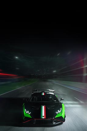 2023 Lamborghini Huracan STO SC 10 Anniversario phone wallpaper thumbnail.