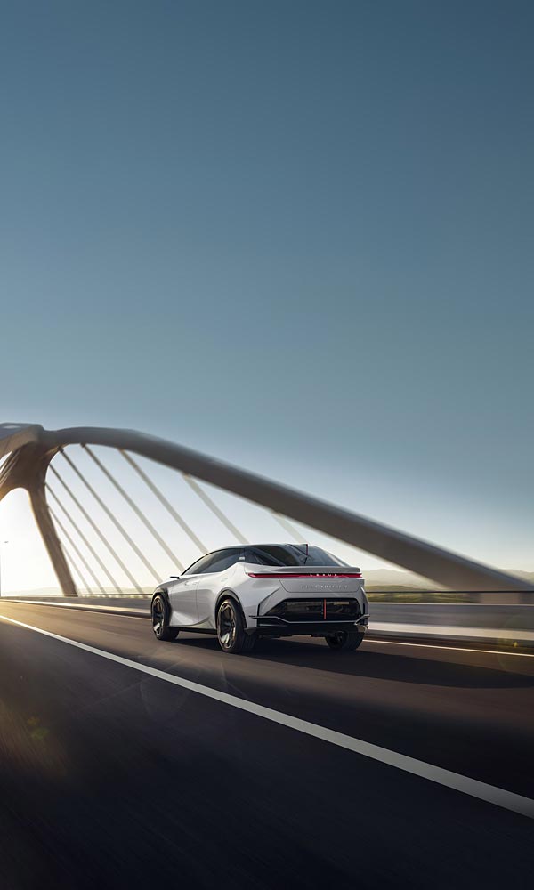 2021 Lexus LF-Z Electrified Concept phone wallpaper thumbnail.