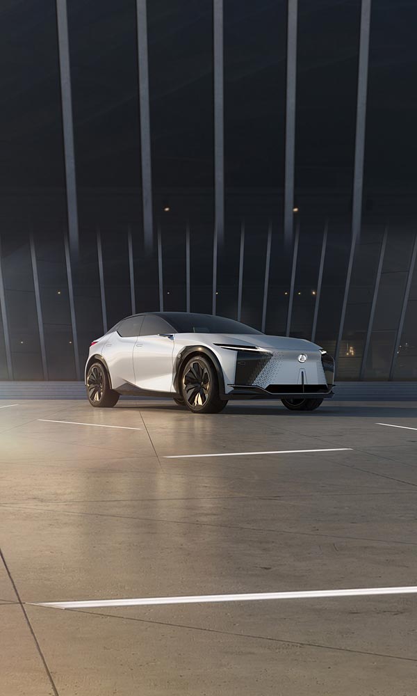 2021 Lexus LF-Z Electrified Concept phone wallpaper thumbnail.