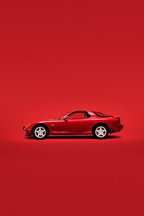 1991 Mazda RX-7 phone wallpaper thumbnail.