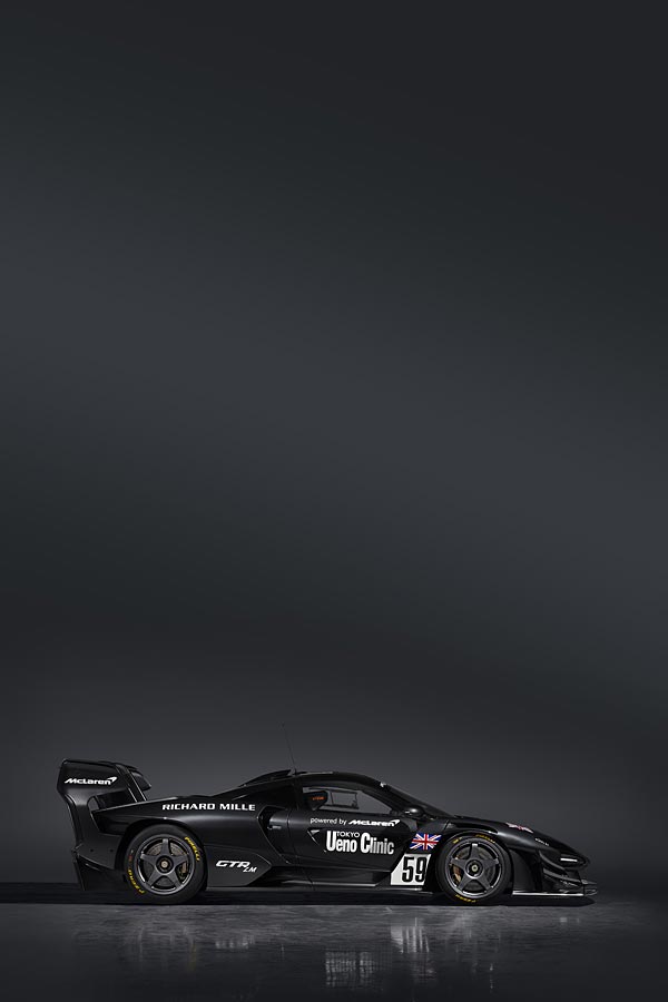 2020 McLaren Senna GTR LM phone wallpaper thumbnail.
