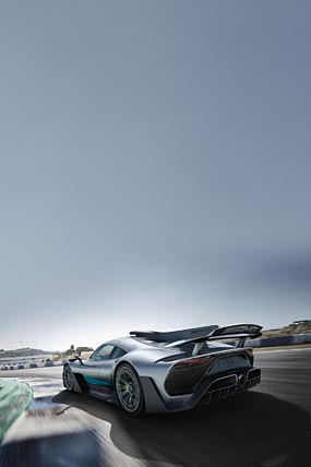 2017 Mercedes-AMG Project ONE Concept phone wallpaper thumbnail.