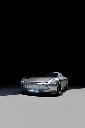 2022 Mercedes-Benz Vision AMG Concept phone wallpaper thumbnail.
