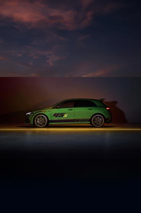 2024 Mercedes-AMG A45 S Limited Edition phone wallpaper thumbnail.