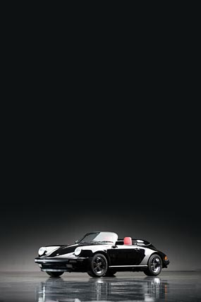 1989 Porsche 911 Speedster phone wallpaper thumbnail.