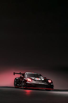 2023 Porsche 911 GT3 R phone wallpaper thumbnail.