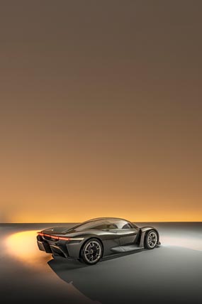 2023 Porsche Mission X Concept phone wallpaper thumbnail.