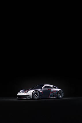 2023 Porsche Vision 357 Concept phone wallpaper thumbnail.