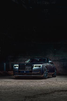 2022 Rolls-Royce Ghost Black Badge Phone Wallpaper 001 - WSupercars