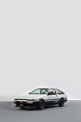 2023 Toyota AE86 BEV & H2 Concepts phone wallpaper thumbnail.