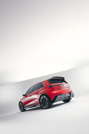 2023 Volkswagen ID.GTI Concept phone wallpaper thumbnail.
