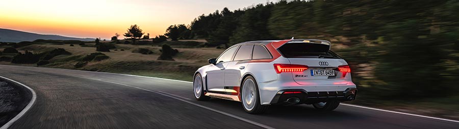 2024 Audi RS6 Avant GT super ultrawide wallpaper thumbnail.