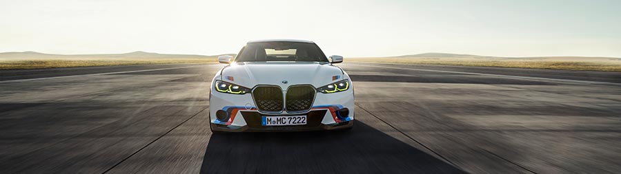 2023 BMW 3.0 CSL super ultrawide wallpaper thumbnail.