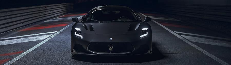 2023 Maserati MC20 Notte Edition super ultrawide wallpaper thumbnail.