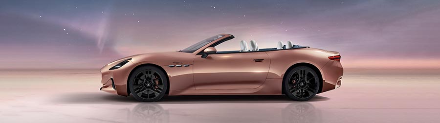 2025 Maserati GranCabrio Folgore super ultrawide wallpaper thumbnail.