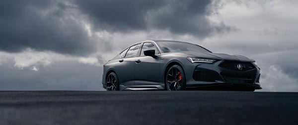 2023 Acura TLX Type S PMC Edition super ultrawide wallpaper thumbnail.