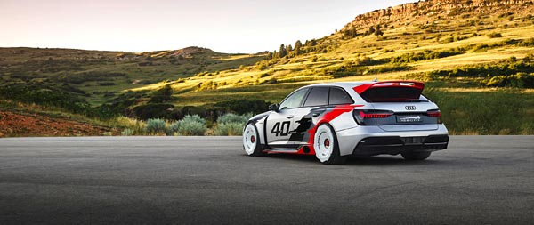 2020 Audi RS6 GTO Concept super ultrawide wallpaper thumbnail.